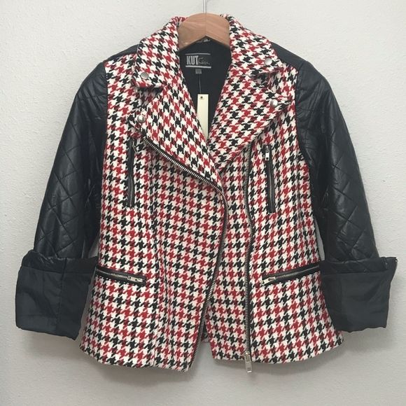 SOLD! Kut from the Kloth Quilted Moto Jacket - Picture 3 of 12